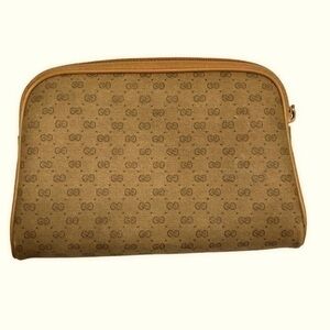 Gucci vintage gg toiletries cosmetic case bag